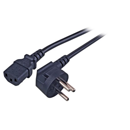 EFB Elektronik EK491.1,8V2 power cable Black 1.8 m Power plug type H IEC C13