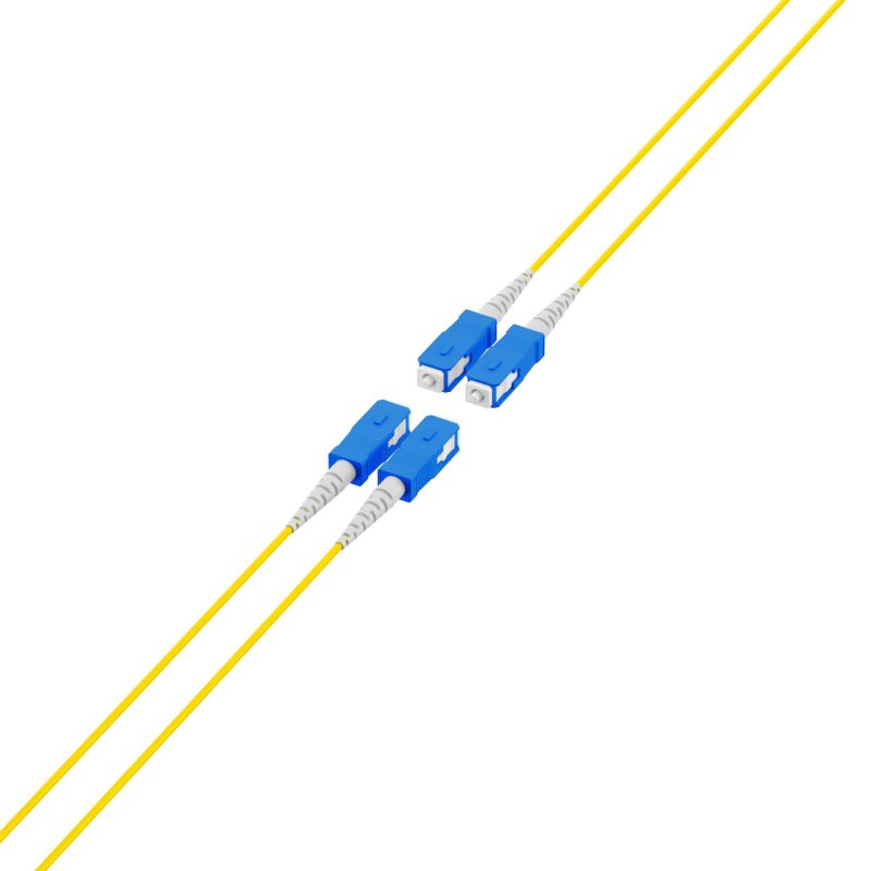EFB Elektronik O8301S120OS2 câble InfiniBand et à fibres optiques 120 m 4x SC U-DQ(ZN) BH Noir, Bleu, Jaune