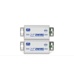 2N 2WIRE-SET OF 2 ADAPTORS signal converter Aluminium, Metallic