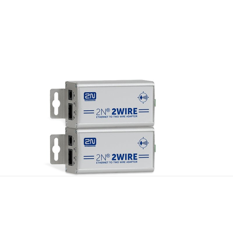 2N 2WIRE-SET OF 2 ADAPTORS signal converter Aluminium, Metallic