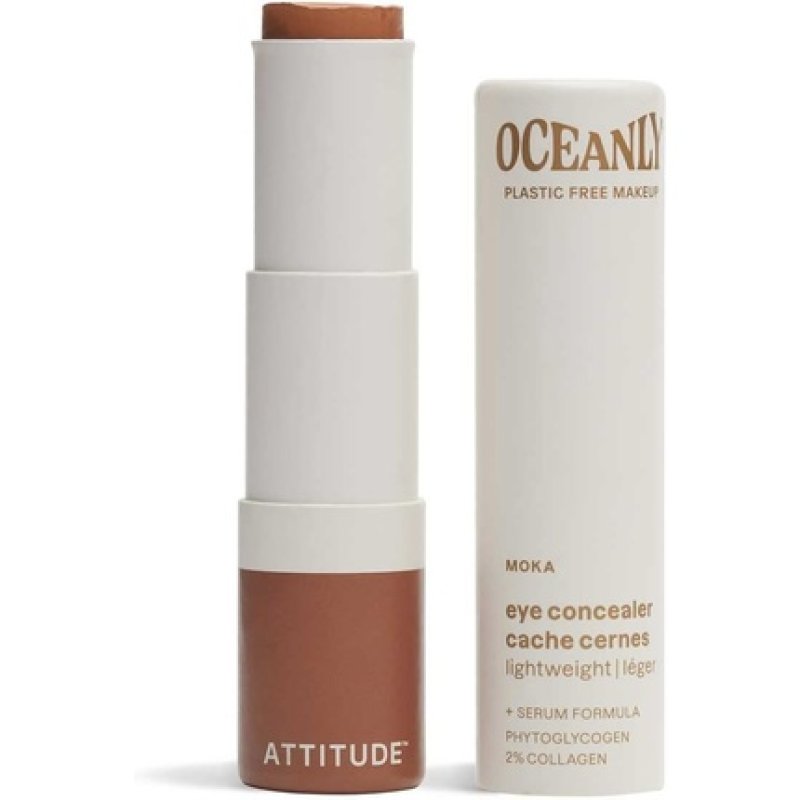 Attitude Oceanly Plastic-Free Light Coverage Under Eye Concealer Stick Titanium