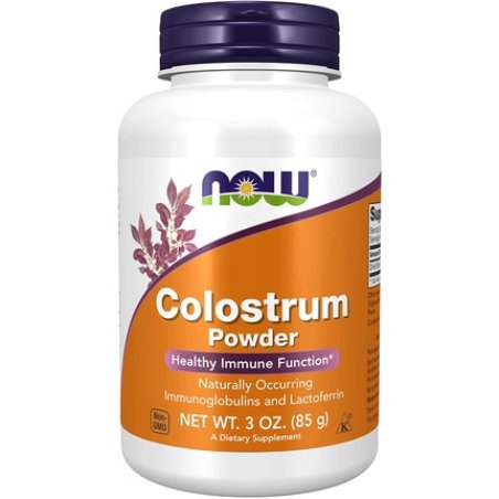 Now Foods Colostrum Powder Immune Globulins Lactoferrin 85g