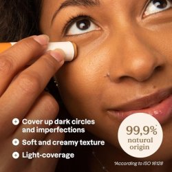 Attitude Oceanly Plastic-Free Light Coverage Under Eye Concealer Stick Titanium