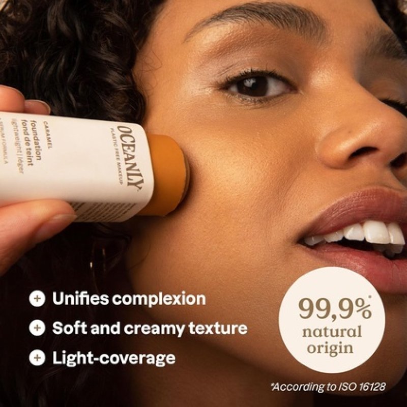 Attitude Oceanly Plastic-Free Light Coverage Foundation Stick with Titanium Dioxide