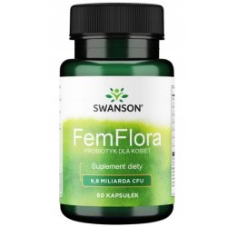 Swanson Femflora Probiotic Supplement - 60 Capsules