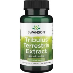 Swanson Tribulus Terrestris Extract Enhances Fitness 60 Capsules 500mg