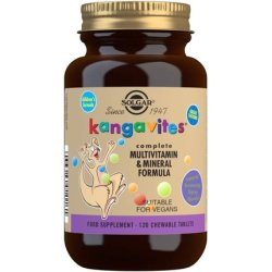 Solgar Kangavites Multivitamin & Mineral Chewable Tablets Bouncin' Berry Flavor 120 Tablets