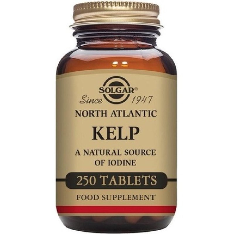 ***Vegan***North Atlantic Kelp 250 Tablets - A Natural Source Of Iodine