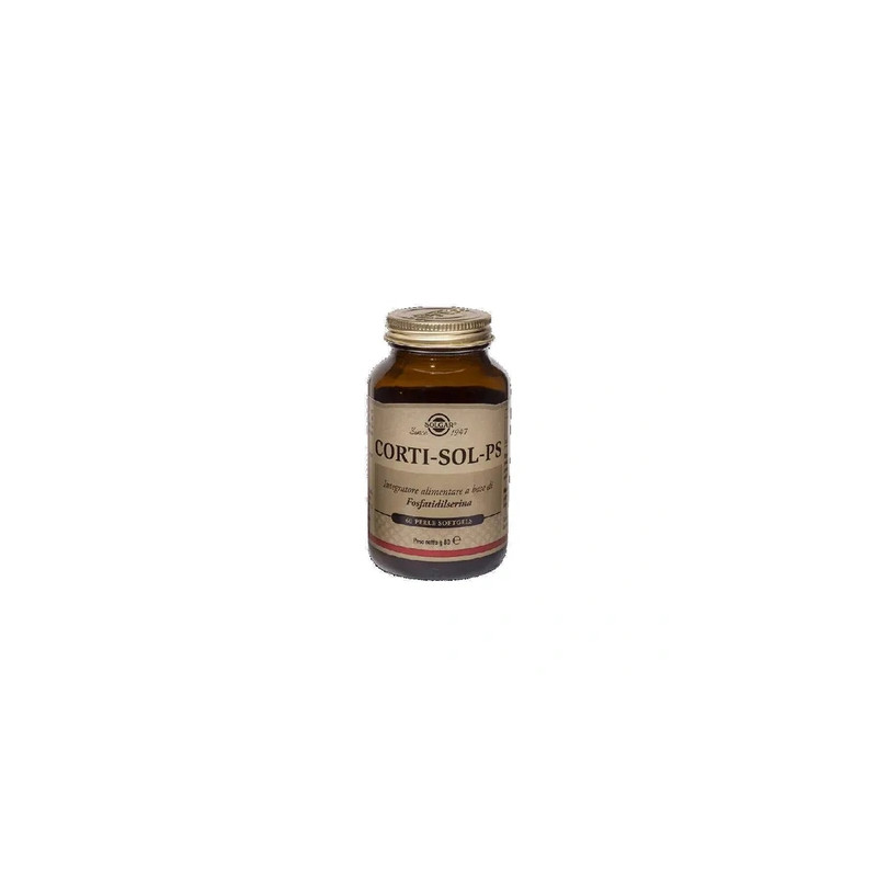Solgar Corti Sol Ps Memory Supplement 60 Softgel Pearls