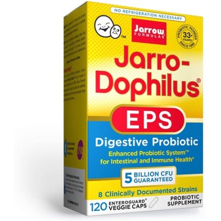 Jarrow EPS Jarro-dophilus Vegetarian Capsules 120 Count