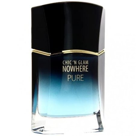 New Brand Chic'n Glam Nowhere Pure Eau De Toilette for Men 100ml