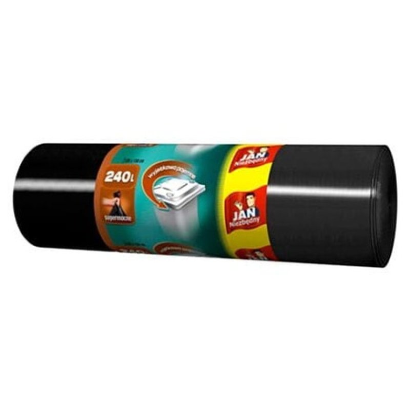 Sarantis Jan Niezbedny Garbage Bags 240l 8pcs Black