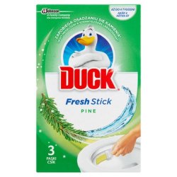 Duck Fresh Stick Pine Toilet Gel Strips 27g Pack Of 3