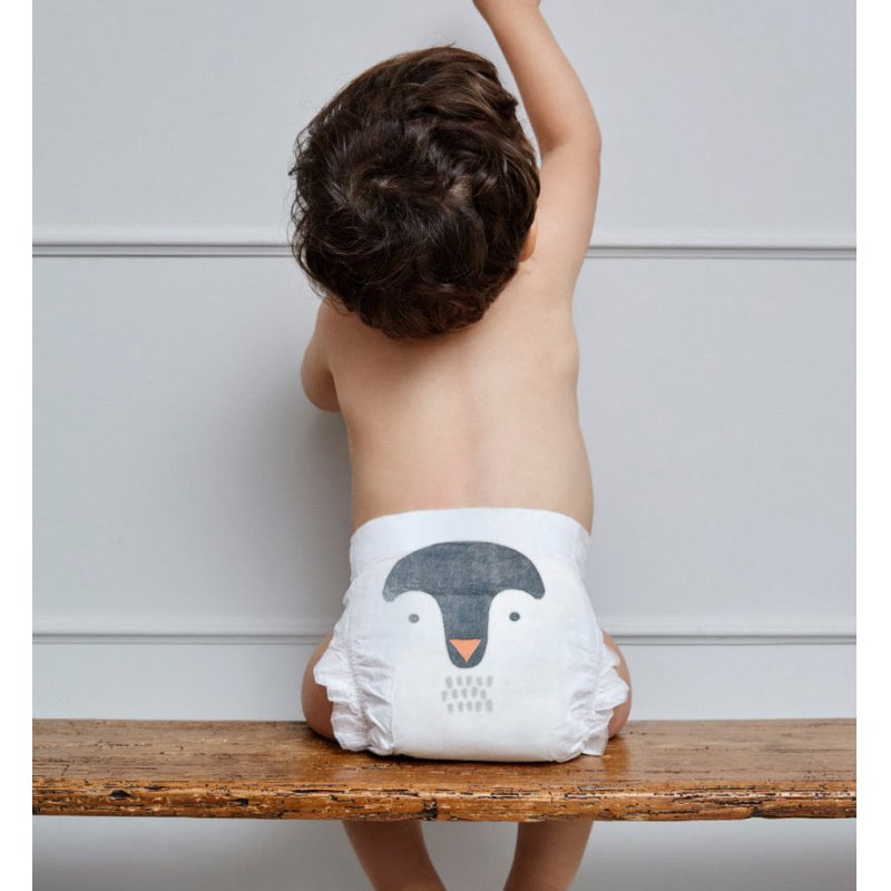 Kit & Kin Eco Size 5 Nappies Koala & Monkey Design 11 Kg 30 Nappies