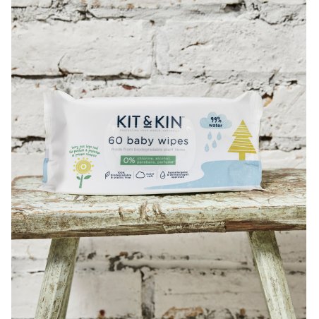Kit & Kin KKBABYWIPES lingette pour bébés 60 pièce(s)