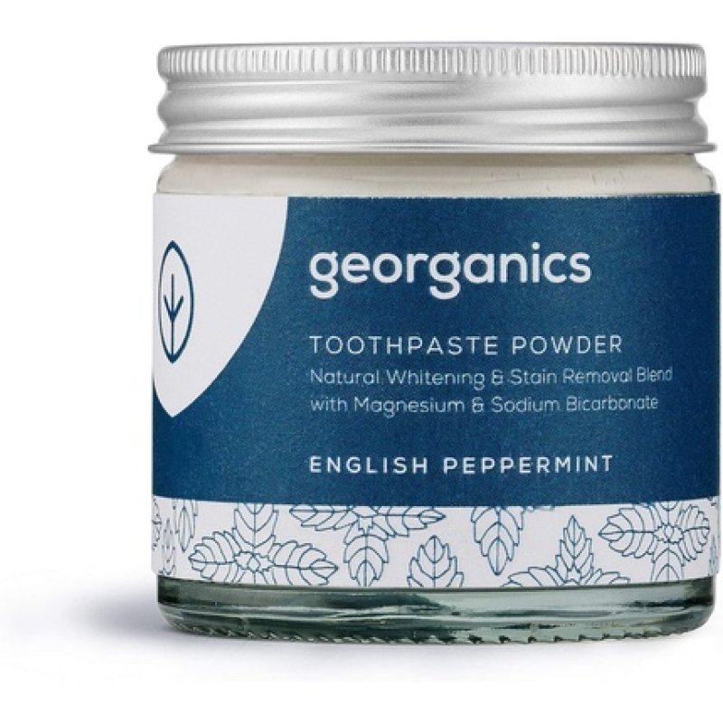 Georganics Toothpaste Powder English Peppermint 60ml