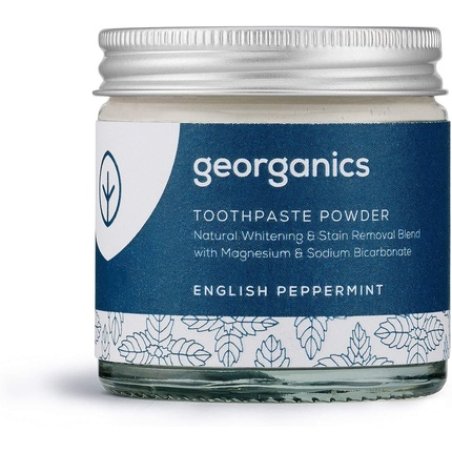 Georganics Toothpaste Powder English Peppermint 60ml