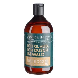 benecos 521000960 shower gel & body washes 500 ml Body & hair Pine
