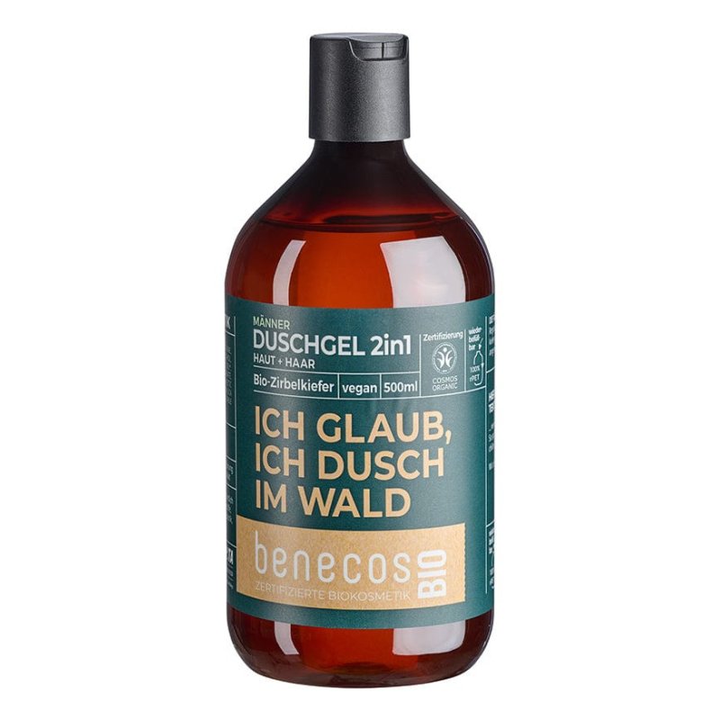 benecos 521000960 shower gel & body washes 500 ml Body & hair Pine