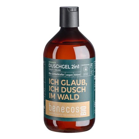 benecos 521000960 gel douche et nettoyant pour le corps 500 ml Corps et cheveux Pin