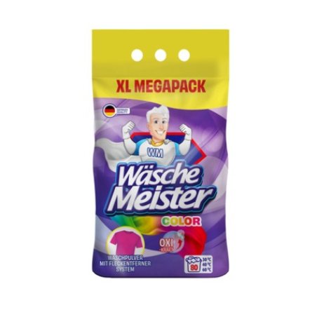 Waschemeister Color Detergent Washing Powder 6kg 80 Washes