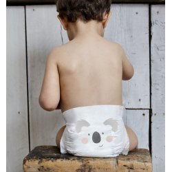 Eco& Kit & Kin Disposable Diapers Size 3 Maxi 610 Kg Bearrabbit 32 Pieces
