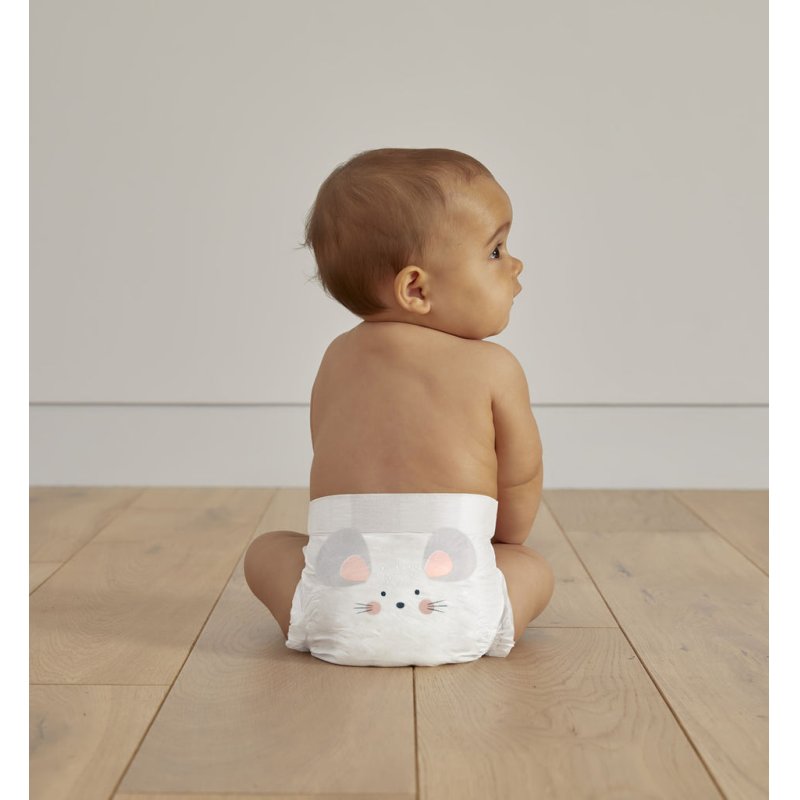 Kit & Kin KKS3NAPPIESGH couche jetable Garçon/Fille 3 34 pièce(s)