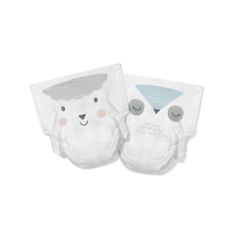 Kit & Kin KKS3NAPPIESGH couche jetable Garçon/Fille 3 34 pièce(s)