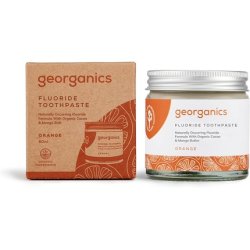 Georganics 60ml Fluoride Orange Toothpaste