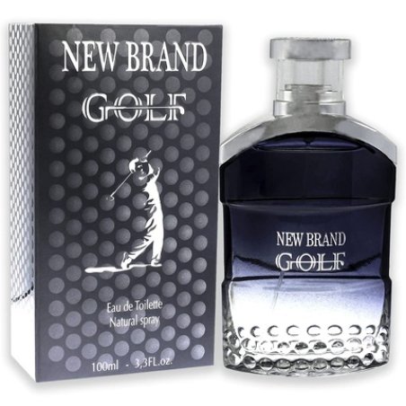 New Brand Golf Black Edt Spray Men 3.3 Oz