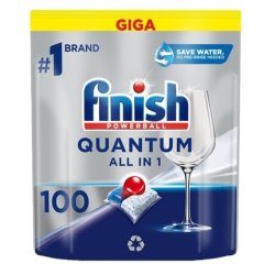 Finish Quantum Pro Clean Dishwasher Tablets 100 Count