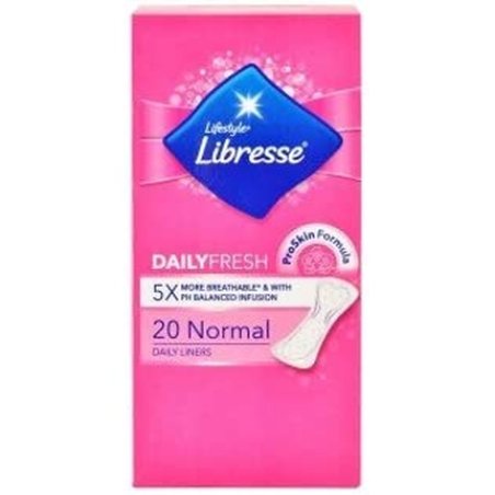 Libresse Normal Panty Liners 20 Pack
