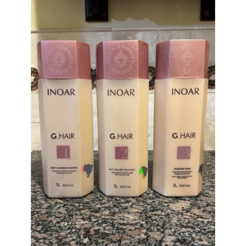 Inoar Ghair Straightener Keratin Kit 33.8oz