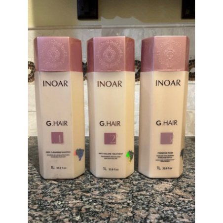 Inoar Ghair Straightener Keratin Kit 33.8oz