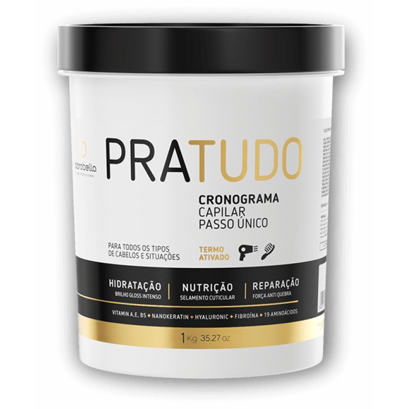 Borabella True Professional Pra Tudo hair mask 1 kg Women