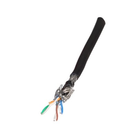 EFB Rohkabel Cat7 S/FTP LSZH 100.00m Ring schwarz