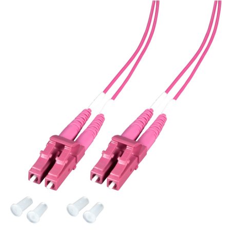 EFB Duplex Patchkabel LC-LC 50/125 OM4 LSZH 1.2mm 1.0m viol.