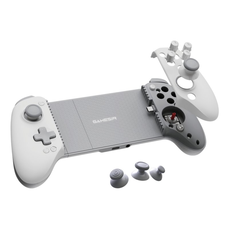 GameSir GSG8BT004 Gaming Controller White Bluetooth/USB Gamepad Android, iOS, Nintendo Switch, PC