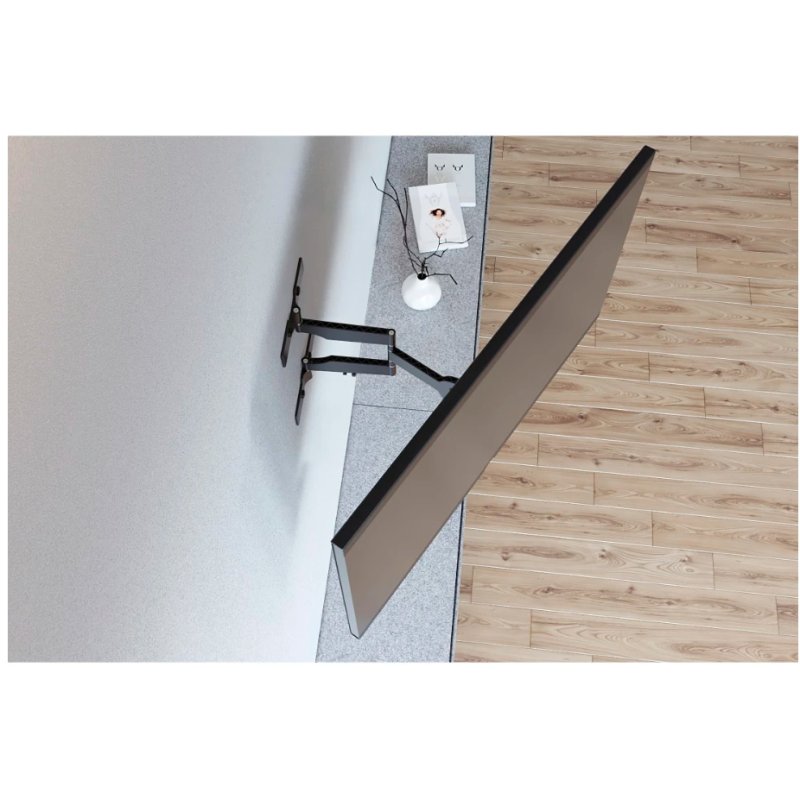 TV WALL BRACKET SWIVEL 122CM 25KG