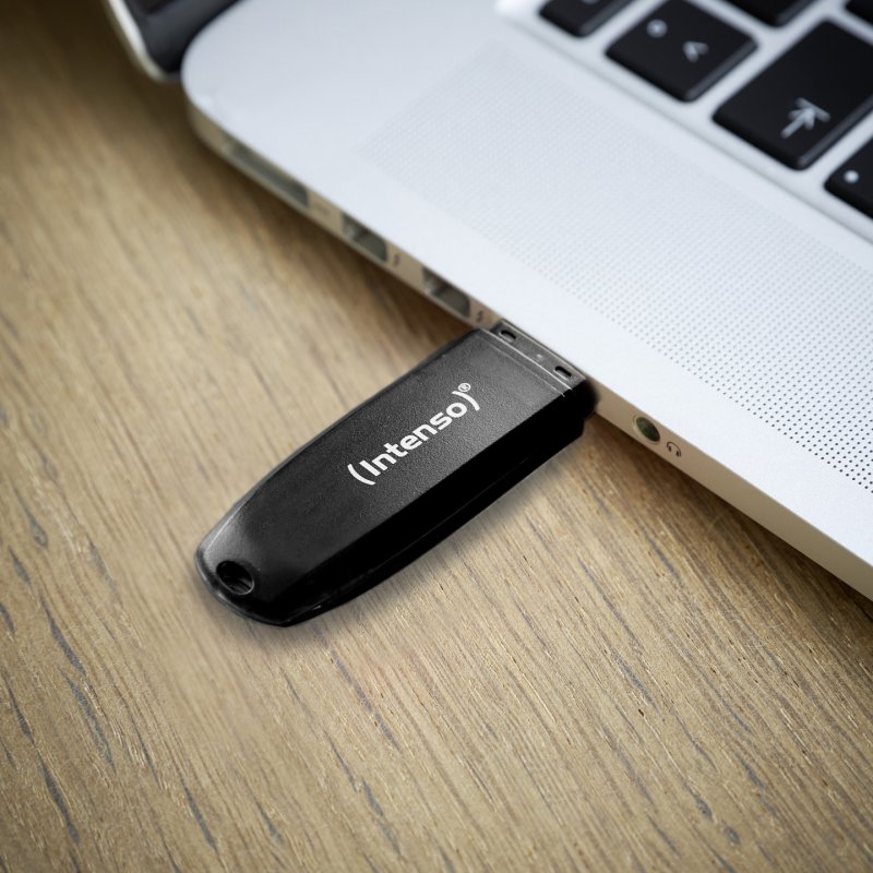 Intenso Speed Line Typ-A 128GB USB-Stick 2er Pack Mit Schutzkappe, bis zu 70 MB/s, USB 3.2 Gen 1x1