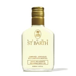 Relaxing Body Massage Oil with Camphor and Menthol 6.8 oz by Ligne St. Barth