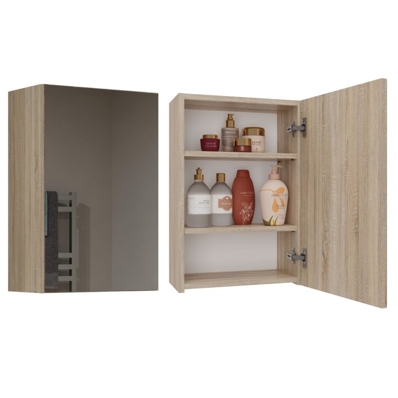 Topeshop POLA 1DL SONOMA bathroom storage cabinet Oak Wood