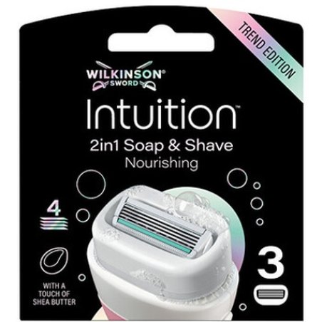 Wilkinson Sword Intuition Soap And Shave Nourishing Replacement Head