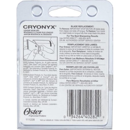 Oster Replacement Shaving Head for Oster Duo-Top/Pilot Hair Clipper 2.4mm
