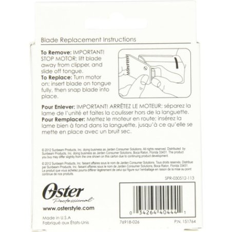 Oster Replacement Shaving Head for Oster Motor Machine 97-44 1/2mm Type 76918-026