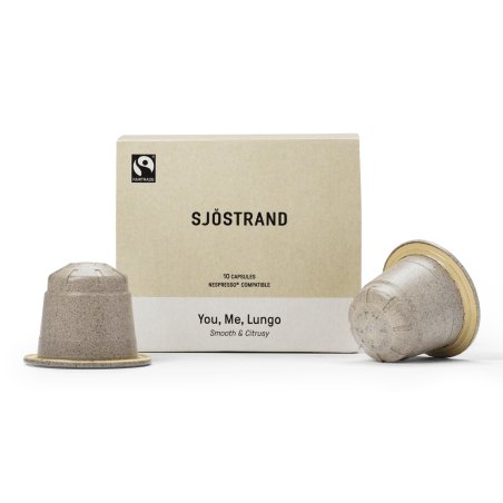 Sjöstrand Coffee You, Me, Lungo Coffee capsule Light roast 10 pc(s)