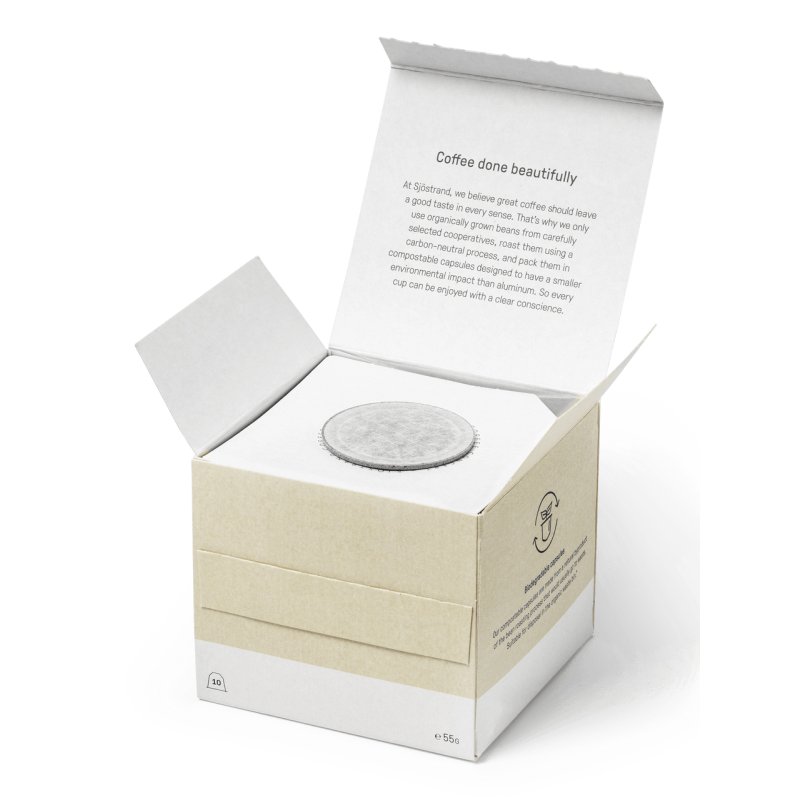 Sjöstrand Coffee You, Me, Lungo Coffee capsule Light roast 10 pc(s)