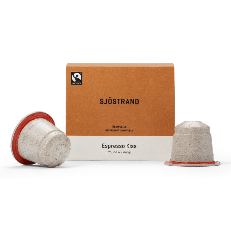Sjöstrand Coffee Espresso Kiss Coffee capsule Medium roast 10 pc(s)