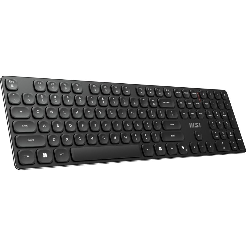 MSI FORGE K210 WIRELESS COMBO keyboard Mouse included Home/Office USB QWERTY US English Black