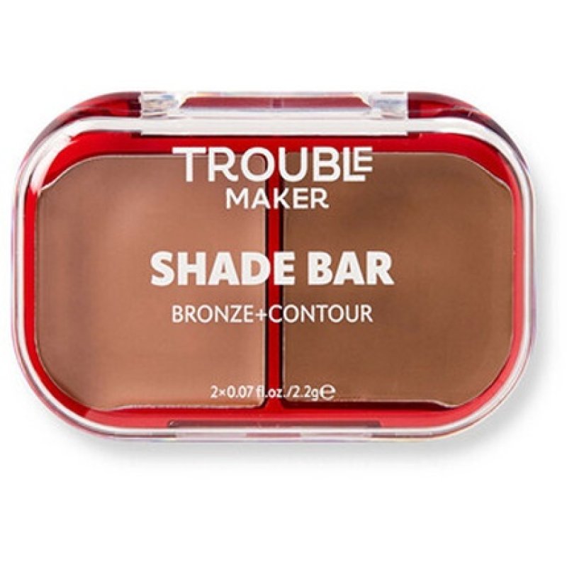 Trouble Maker Shade Bar Bronze And Contour Palette 22 Grams